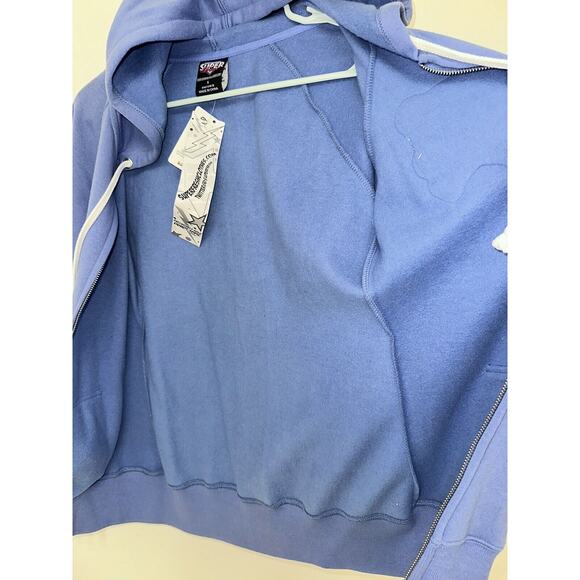 NEW Superfresh Panda & Crossbones Womens Full Zip Hoodie Hoodie Sweatshirt Small - Picture 7 of 9